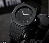 Full BLACK AURA Quartz Watch – Lightweight Design, , Premium Quality & Finish - Best Quality Analog Watch For Boys - Watch For Men | Full Black Color Watch - With Black Box