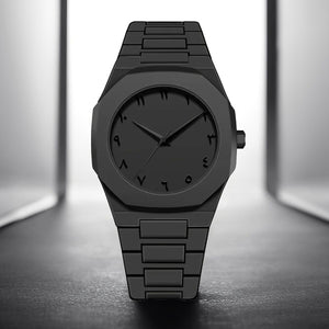 Full BLACK AURA Quartz Watch – Lightweight Design, , Premium Quality & Finish - Best Quality Analog Watch For Boys - Watch For Men | Full Black Color Watch - With Black Box