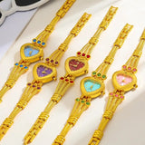 Single Folding Buckle Alloy Strap Quartz Watch | Stylish Analog Wristwatch with Durable Metal Band | Elegant Daily Wear Timepiece blue