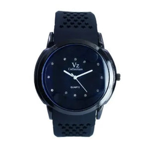 CK Quartz Big Dial Watch for Men | Premium Analog Wristwatch with Stylish Large Face | Elegant, Durable & Fashionable Daily Wear Timepiece black