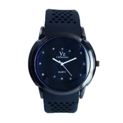 CK Quartz Big Dial Watch for Men | Premium Analog Wristwatch with Stylish Large Face | Elegant, Durable & Fashionable Daily Wear Timepiece black